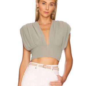 NWT Free People Aria Top Seagrass XS